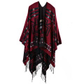 Blazer Poncho Bohème Cachemire Comme Cape Épais Chaud Étole Lance Poncho Wrap Châle (SP220)